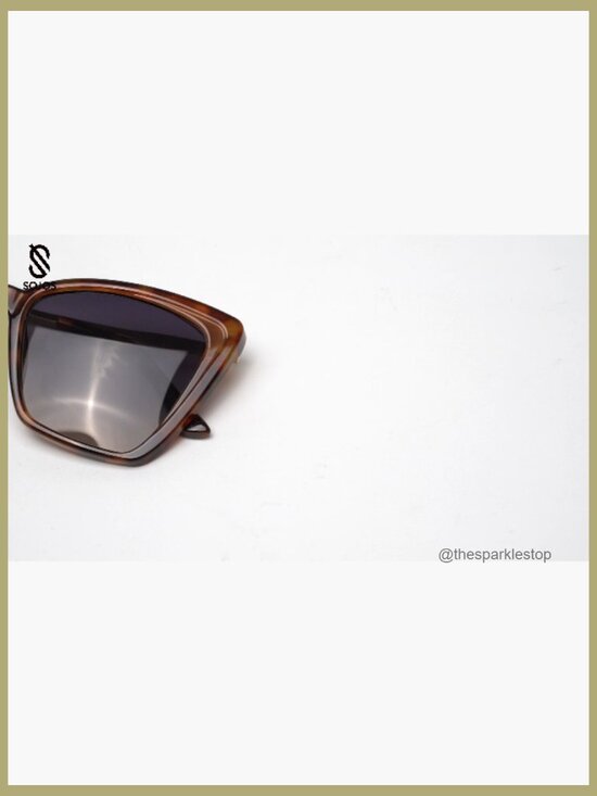 Polarized Oversized Cat Eye Sunglasses UV Protection Plastic Frame